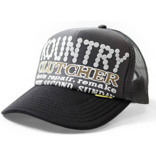 Kapital Kountry Pearl Clutcher Trucker Cap Grey