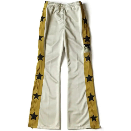 Kapital Smooth Jersey Stuntman Track Pants Beige