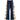 Kapital Smooth Jersey Stuntman Track Pants Navy/Tan