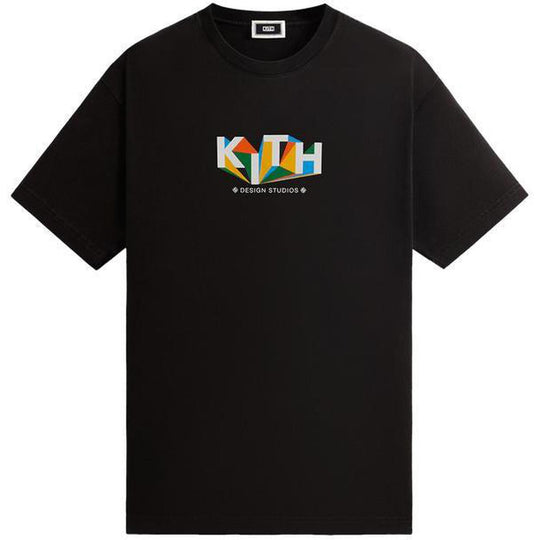 Kith Geometric Tee Black