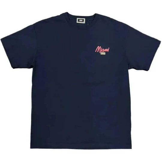 Kith Miami Flamingo Script Tee Nocturnal