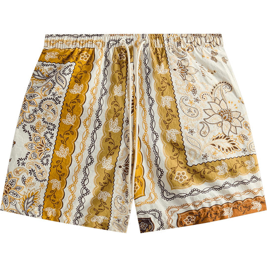 Kith Panelled Bandana Ashton Swim Short Sandrift