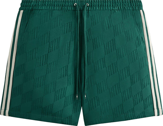 Kith x adidas Football Jacquard Short Green