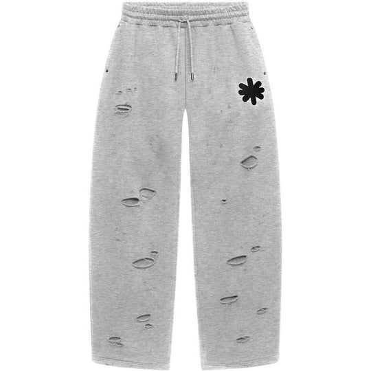 LostShdws Distressed Classic Sweatpants Grey