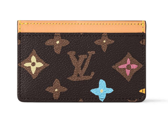Louis Vuitton by Tyler, the Creator Card Holder Chocolate Craggy Monogram