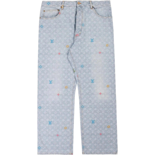 Louis Vuitton x Tyler, the Creator Monogram Denim Pants Light Indigo