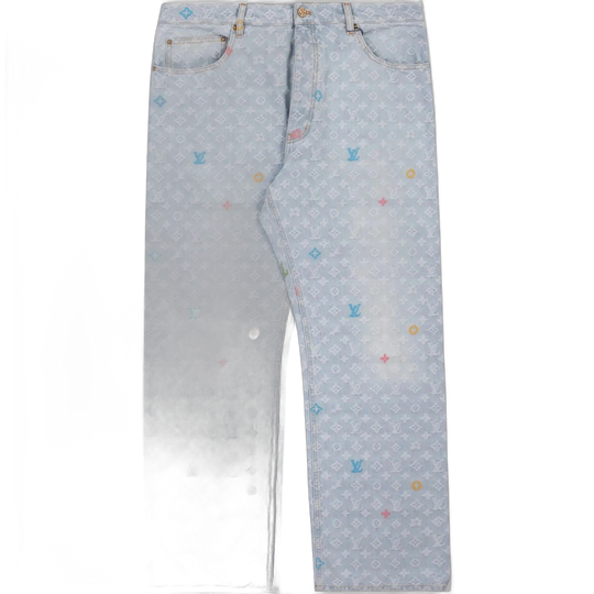 Louis Vuitton x Tyler, the Creator Monogram Denim Pants Light Indigo