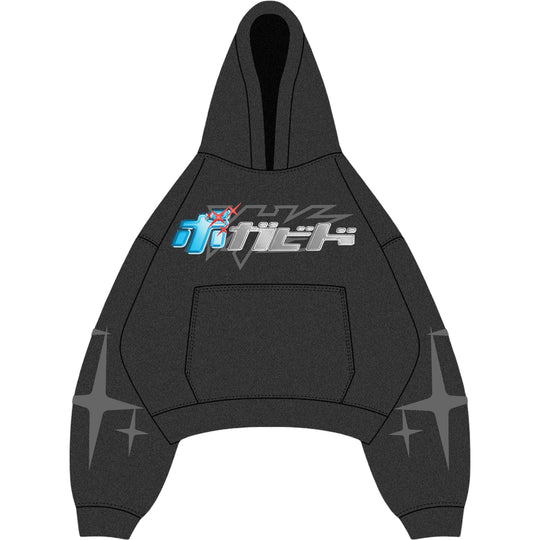 MTVS Kanji Hoodie Black