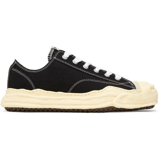 Maison Mihara Yasuhiro Hank Vintage Sole Canvas Low Black