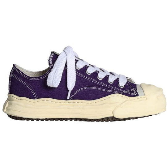Maison Mihara Yasuhiro Hank Vintage Sole Canvas Low Purple