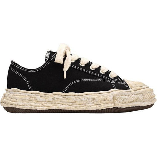 Maison Mihara Yasuhiro Peterson 23 OG Dyed Sole Canvas Low Black