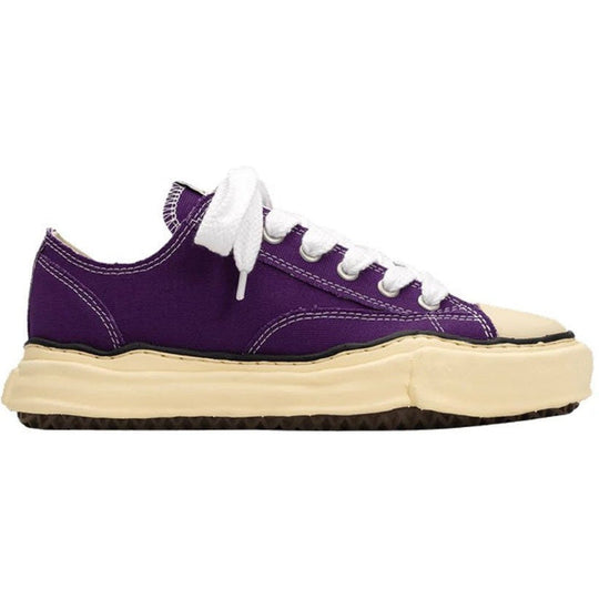 Maison Mihara Yasuhiro Peterson OG Sole Canvas Vintage Sole Low Purple