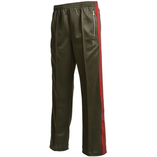 Needles Poly Smooth Pants Olive/Red