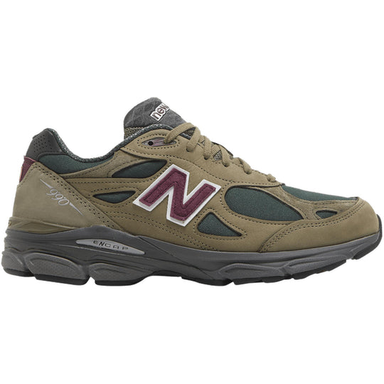 New Balance 990v3 MiUSA Teddy Santis Green Purple