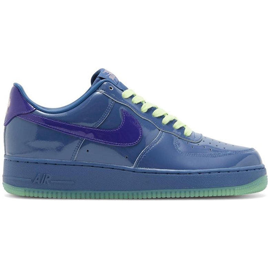 Nike Air Force 1 Low Patent Leather Mystic Navy Grape Ice