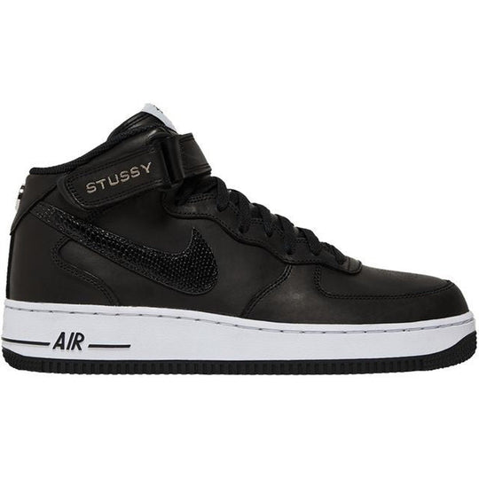 Nike Air Force 1 Mid Stussy Black White