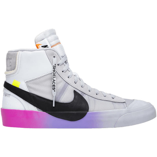 Nike Blazer Mid Off-White Wolf Grey Serena Queen