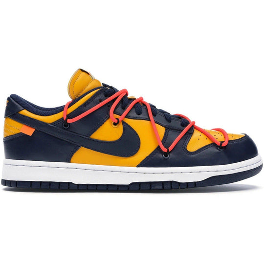 Nike Dunk Low Off-White University Gold Midnight Navy