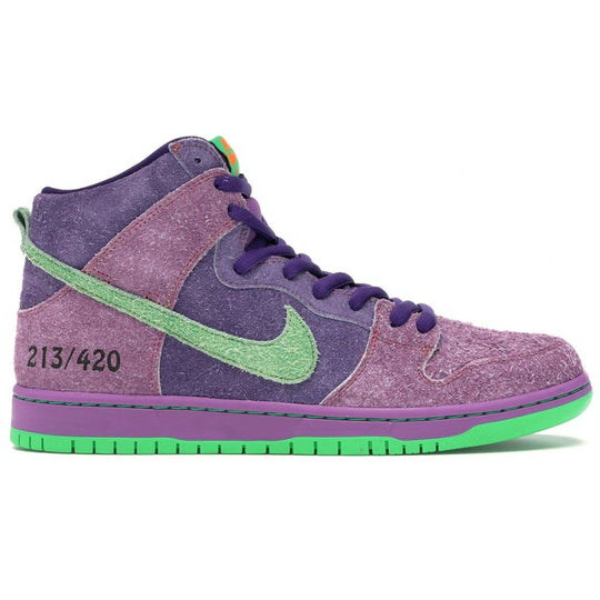 Nike SB Dunk High Reverse Skunk 420 (Regular Box)