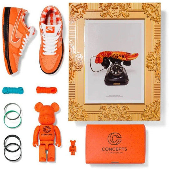 Nike SB Dunk Low Concepts Orange Lobster (Special Box)