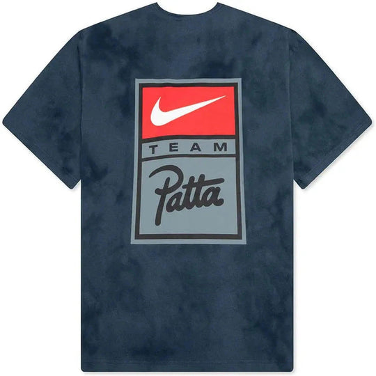 Nike x Patta NRG GX Washed T-shirt Squadron Blue/Deep Ocean/Dark Obsidian