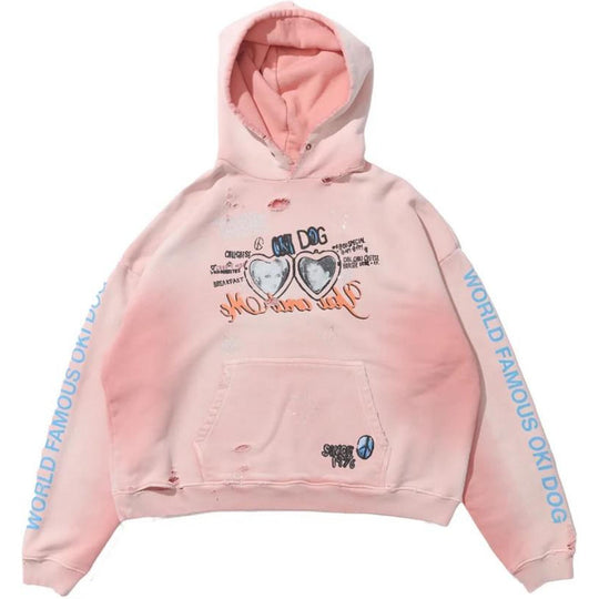 Paly Hollywood Oki Dog Hoodie Pink