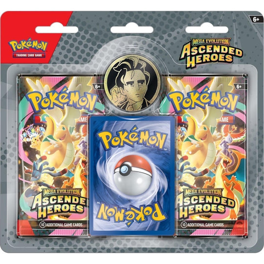 Pokemon Ascended Heroes 2-Pack Blister (Random Promo) 2026 Pokémon Mega Evolution