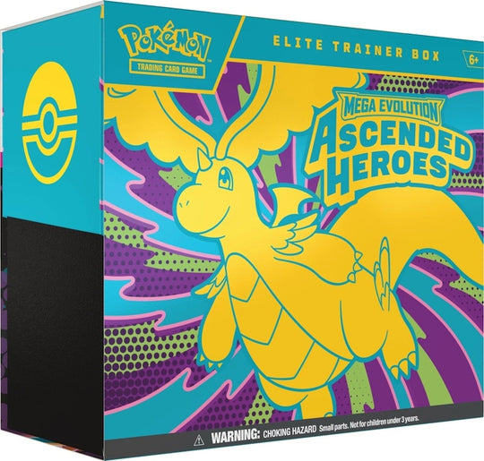 Pokemon Ascended Heroes Elite Trainer Box 2026 Pokémon Mega Evolution