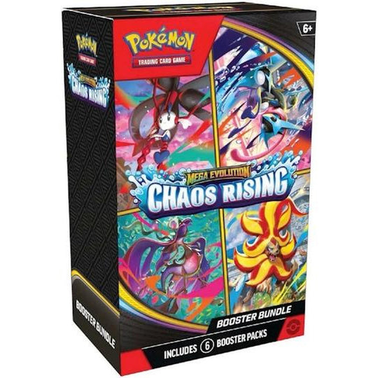 Pokemon Chaos Rising Booster Bundle 2026 Pokémon Mega Evolution