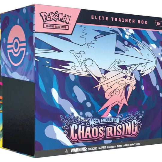 Pokemon Chaos Rising Elite Trainer Box 2026 Pokémon Mega Evolution
