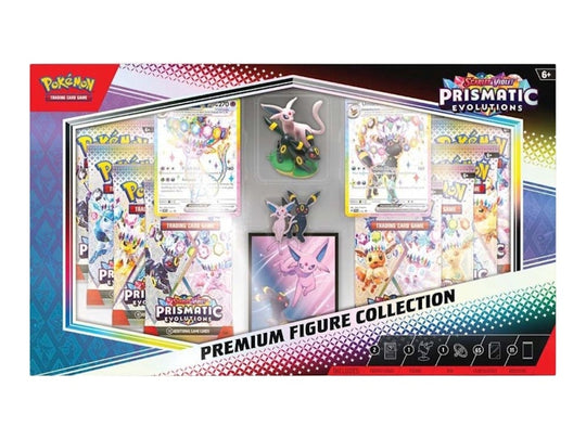 Pokemon Collection Box 2025 Pokémon Prismatic Evolutions Premium Figure