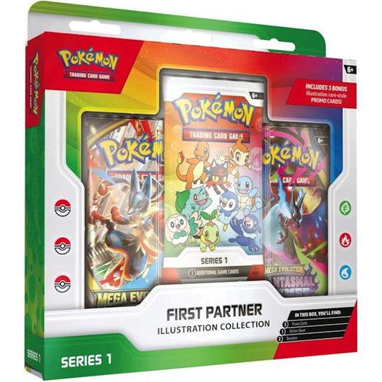 Pokemon First Partner Illustration Collection Series 1 Box 2026 Pokémon