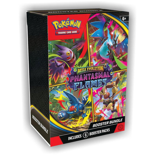 Pokémon Mega Evolution: Phantasmal Flames Booster Bundle