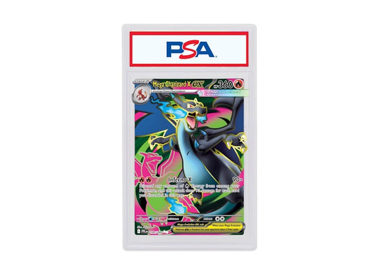 Pokemon Phantasmal Flames 109/094 (PSA or BGS Graded) Mega Charizard X ex 2025 Pokémon Scarlet & Violet