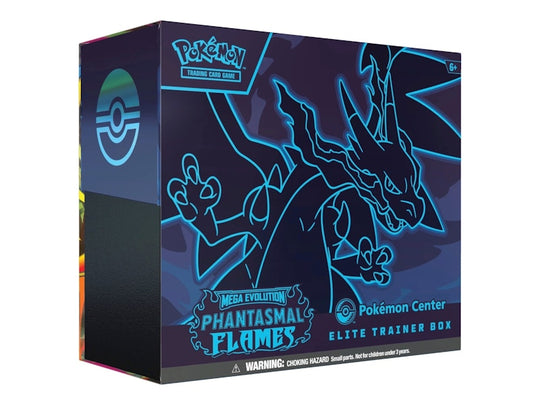 Pokemon Phantasmal Flames Pokemon Center Elite Trainer Box 2025 Pokémon Mega Evolution