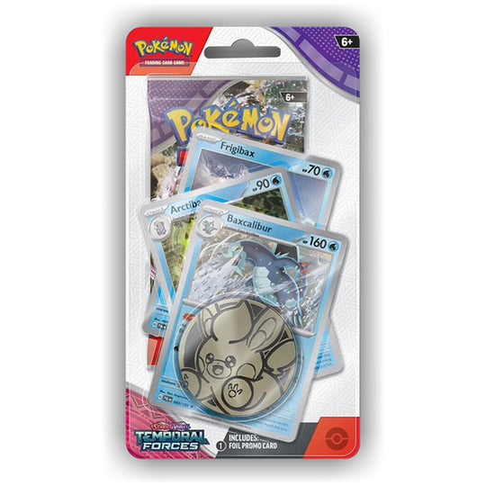 Pokémon Scarlet & Violet: Temporal Forces Premium Checklane Blister 'Baxcalibur'