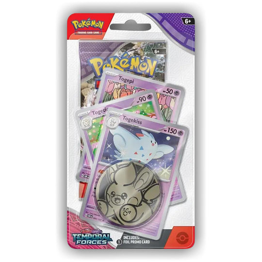 Pokémon Scarlet & Violet: Temporal Forces Premium Checklane Blister 'Togekiss'