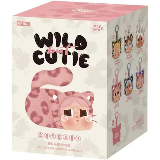 Pop Mart CRYBABY Wild but Cutie Series Vinyl Plush Pendant Single Blind Box