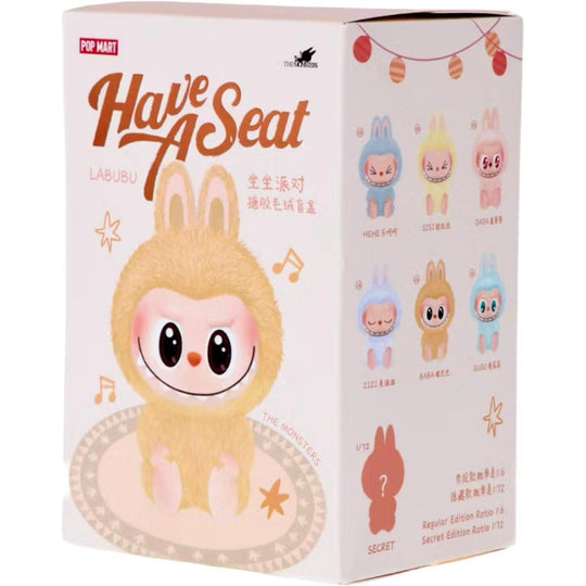 Pop Mart Labubu The Monsters Have a Seat Vinyl Plush Blind Box