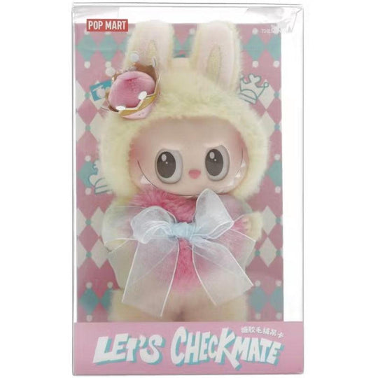 Pop Mart Labubu The Monsters Let's Checkmate Series Vinyl Plush Pendant