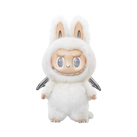 Pop Mart Labubu The Monsters ZIMOMO Angel in Clouds Vinyl Doll + Tote