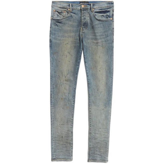 Purple Brand Skinny Indigo Oil Repair Jeans