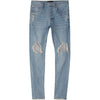 Purple Brand Tapered Jeans Light Indigo