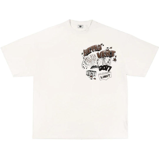 Retrovert Festival Tee White