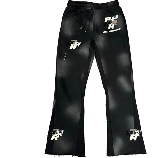 Retrovert Flare Sweatpants Coal