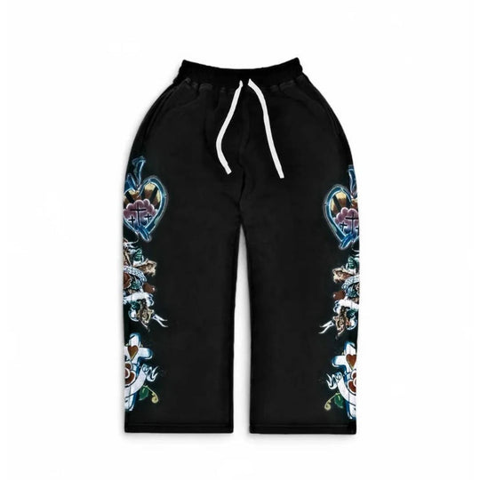 Righteous Risen King Sweatpants Black