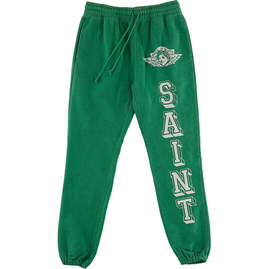 Saint Mxxxxxx Angel of Death Sweatpants Green