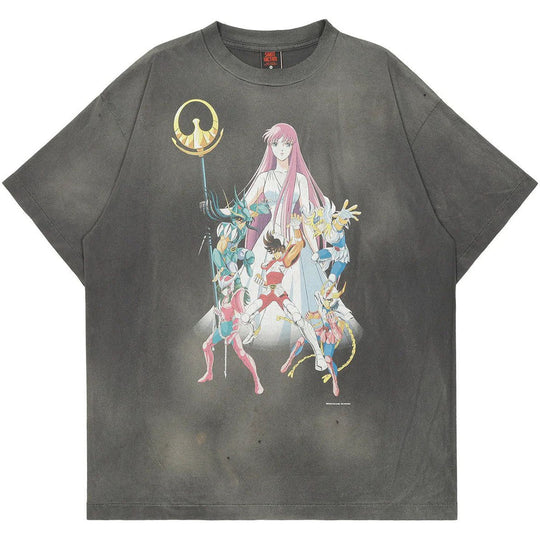 Saint Mxxxxxx Athena S/S Tee Vintage Black