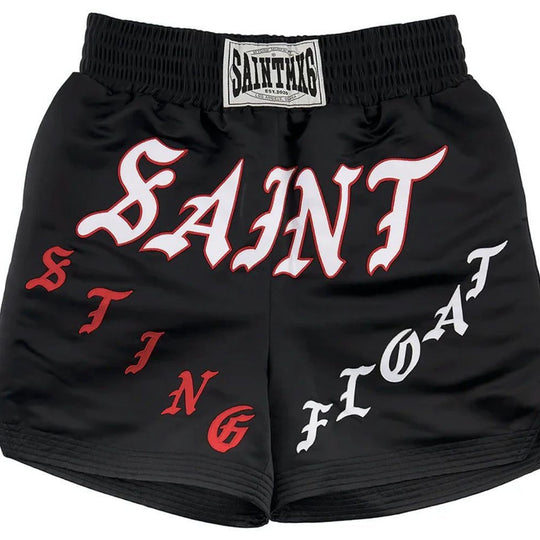 Saint Mxxxxxx Boxing Shorts Black