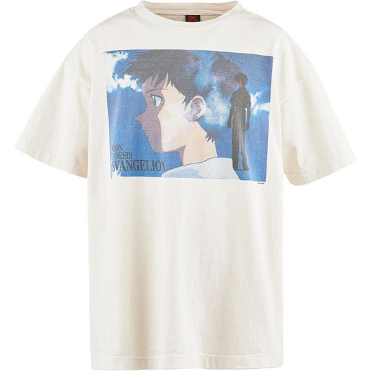 Saint Mxxxxxx Evangelion Shinji Tee White